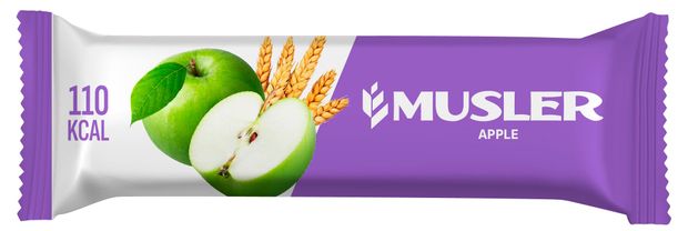 

Батончик Musler мюсли яблоко 30 г