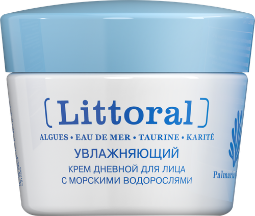 

Крем для лица Littoral дневной увлажняющий с морскими водорослями, 50 мл