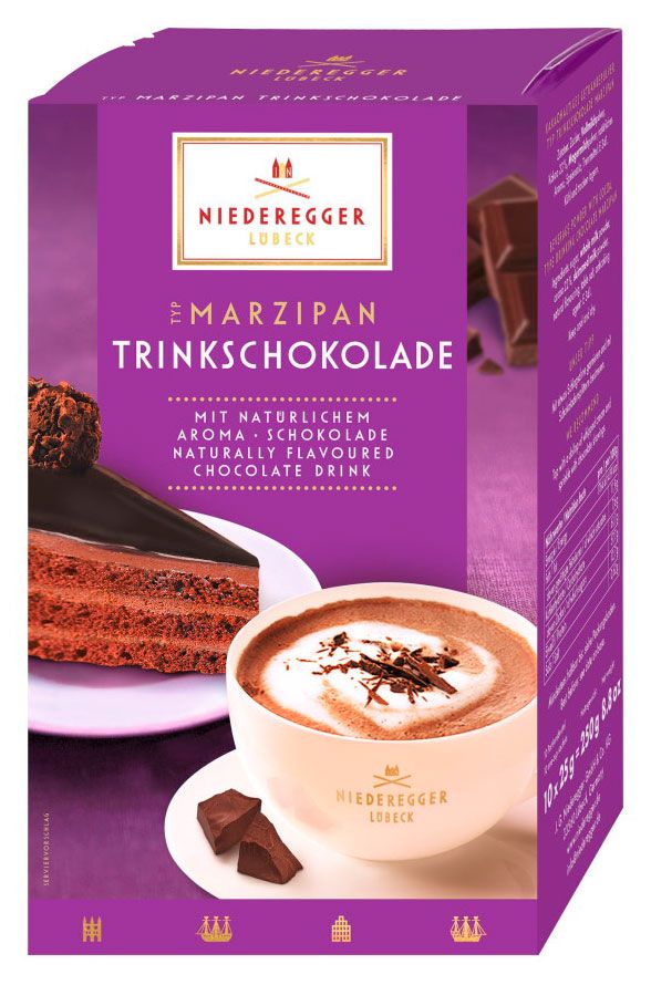 

Горячий шоколад Niederegger со вкусом марципана 250 г