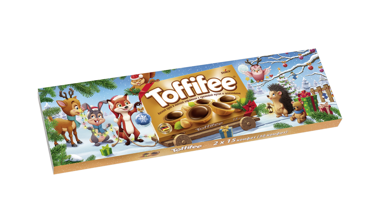 

Набор Toffifee Рождественский поезд с лесным орехом, 250г