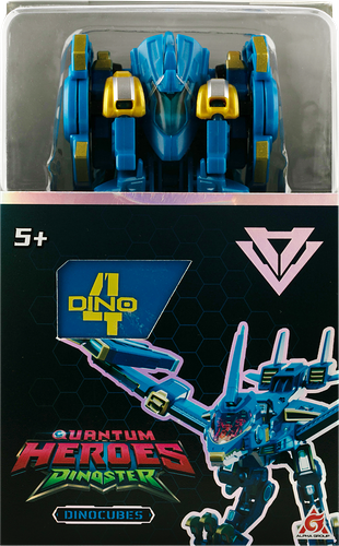 Игрушка Dinoster Динокуб трансформер в ассортименте 1 шт.