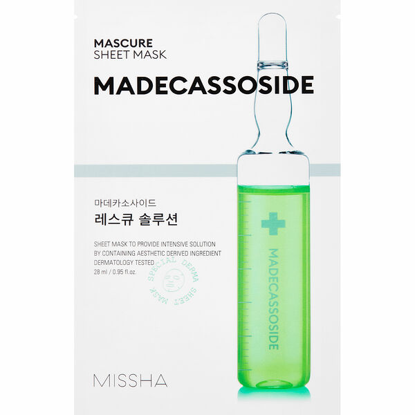 Маска Missha Mascure Madecassoside для восстановления ослабленной кожи 28 мл