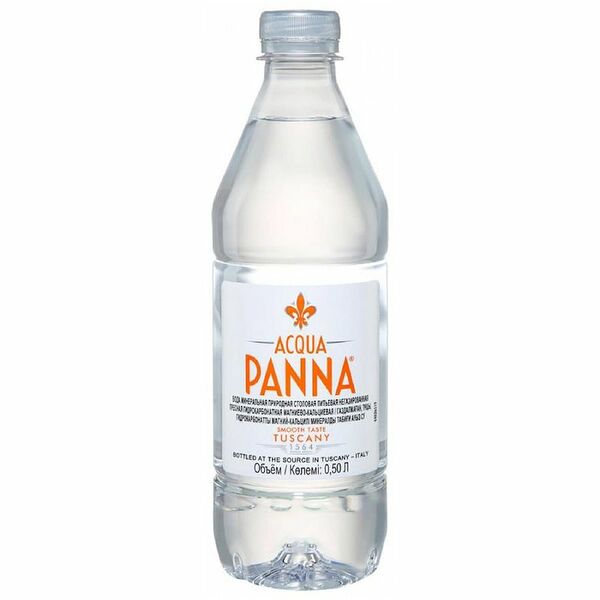 Вода минеральная Acqua Panna столовая негазированная, 500 мл