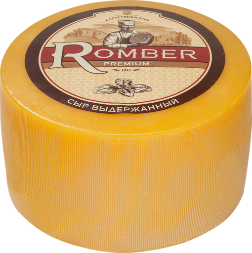 

Сыр Карагужинский Romber premium выдержанный 50% вес