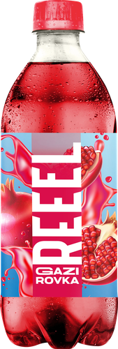 

Напиток газированный Reeel Гранат пастеризованный 500 мл