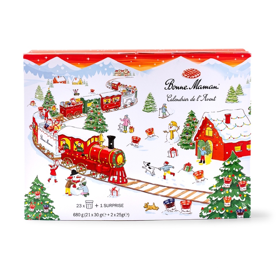 

Подарочный набор «Рождественский календарь с сюрпризом», Bonne Maman, Франция