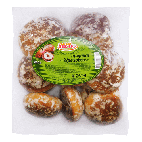 Пряники Старый пекарь Ореховые 450 г