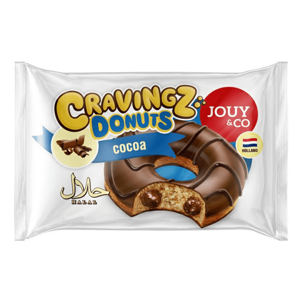 Пончик Jouy & Co с какао глазированный 40 г