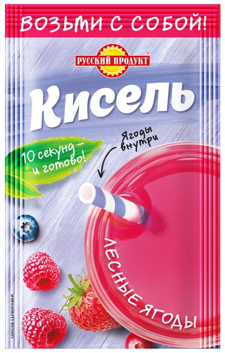 

Кисель Русский продукт Лесные ягоды 25 г