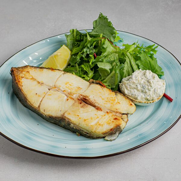 Стейк из палтуса