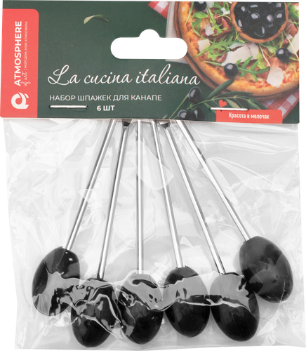 

Набор шпажек для канапе Atmosphere of Art Cucina Italiana, 6шт