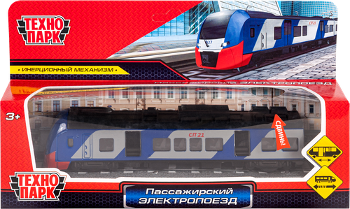 

Игрушка Технопарк Электричка металлическая в ассортименте 1 шт. 19 см