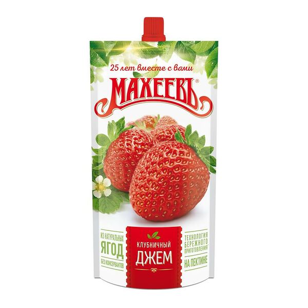 Джем Махеевъ клубничный 300г