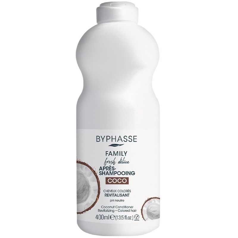 

Кондиционер для окрашенных волос Byphasse Family Fresh Delice Coco 400 мл