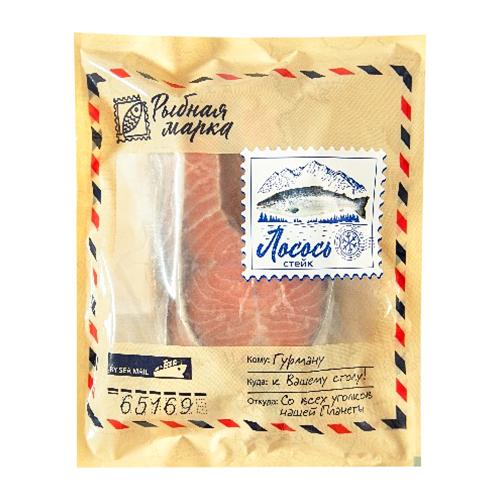 

Лосось Рыбная марка атлантический стейк замороженый 500 г