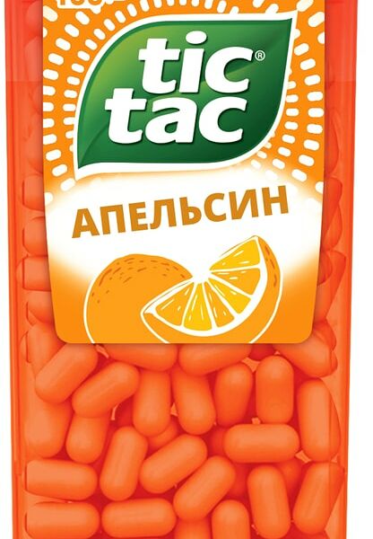 Драже Tic-Tac 100 Апельсин 49г