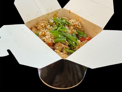 Рис с морепродуктами