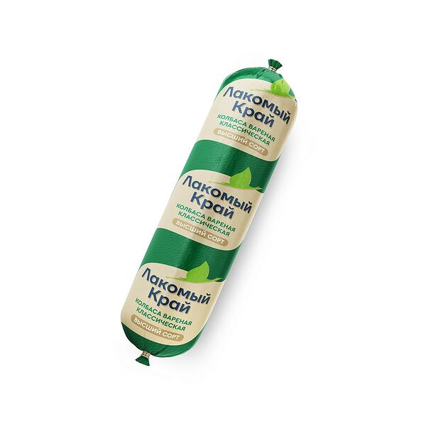 Колбаса вареная Лакомый край Классическая в/с вес г/я Охл вес Юнимит