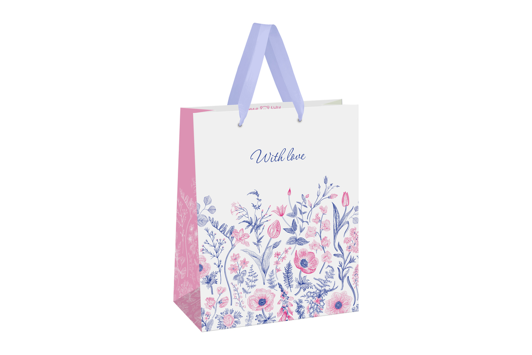 

Пакет подарочный Meshu Meadow 26х32х12 см матовая ламинация