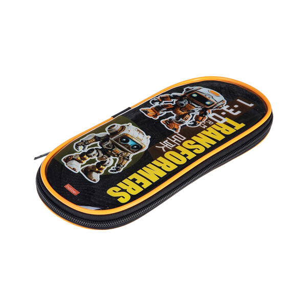 Пенал Hatber Робо 220х90х25мм на молнии с карманом  NPk_77313