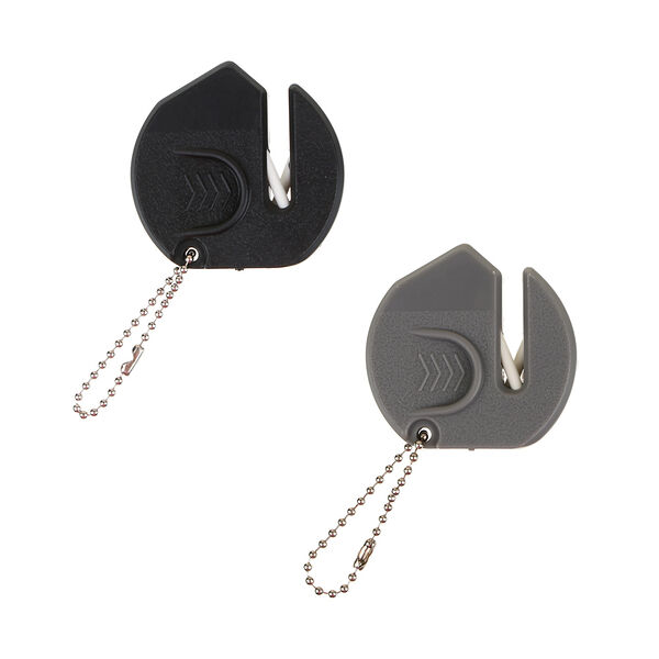 Ермак точилка для ножей/ножниц, керамика, 5,3х5,2х1,3см, полипропилен