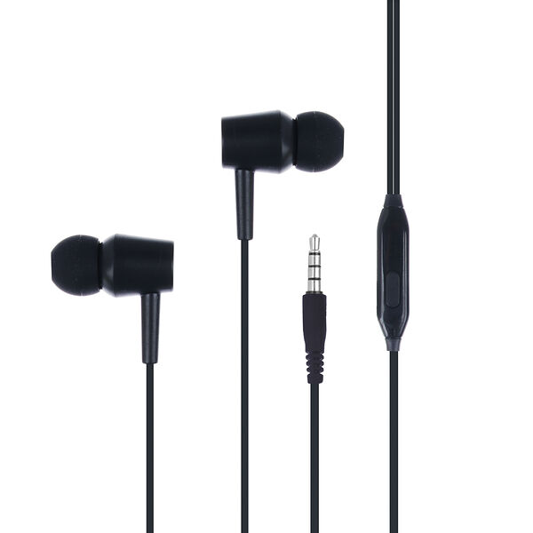 Наушники проводные внутриканальные Forza краски, гарнитура, 1 шт., 4 цвета в ассортименте