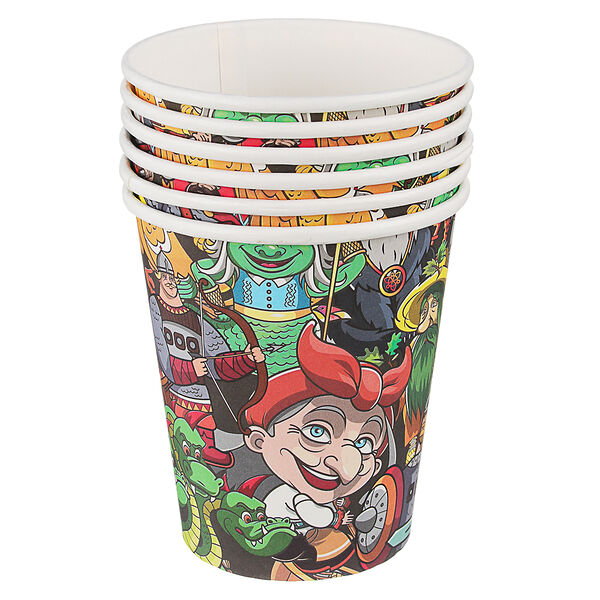 Набор бумажных стаканов BY Сказки 6 шт. 250мл