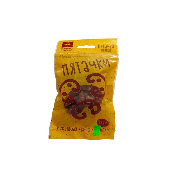 Продукт из субпрод копч Пятачки пряные мясн к/в охл в в/у 120г Шацкий Мастер