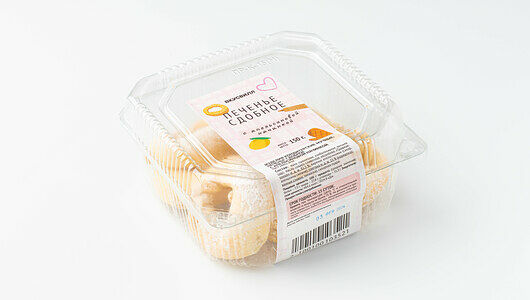 Печенье сдобное с апельсиновой начинкой