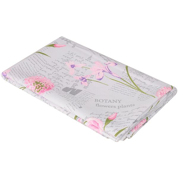 Скатерть Цветы, 150х200 см, рогожка, хлопок