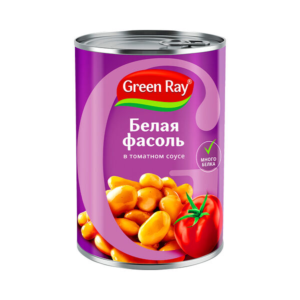 Фасоль красная Грин Рэй в т/с 425мл ж/б