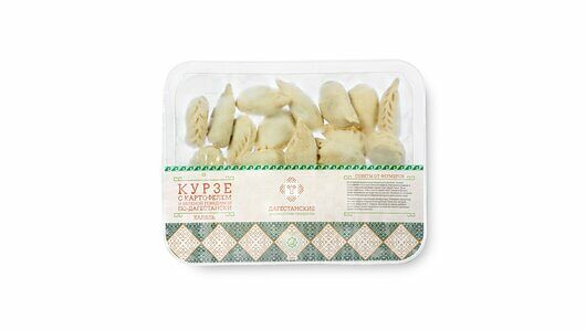 Курзе Дагестанские фермерские продукты с картофелем и кусочками вяленой говядины по-дагестански халяль, 500г