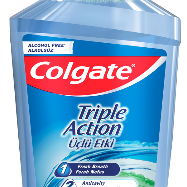 Ополаскиватель для полости рта антибактериальный Тройное действие Colgate (Колгейт)