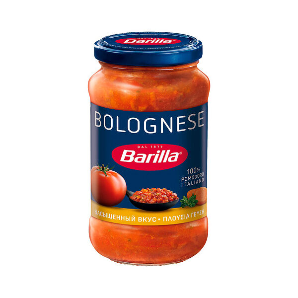 Приправа (соус) Barilla Болоньезе ст/б 400г