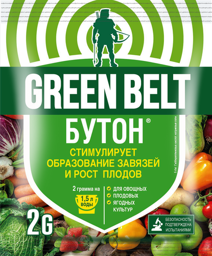 

Стимулятор плодообразования Green Belt Бутон универсальный 2 г