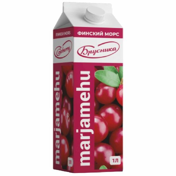 Морс Marjamehu Брусника, 1л