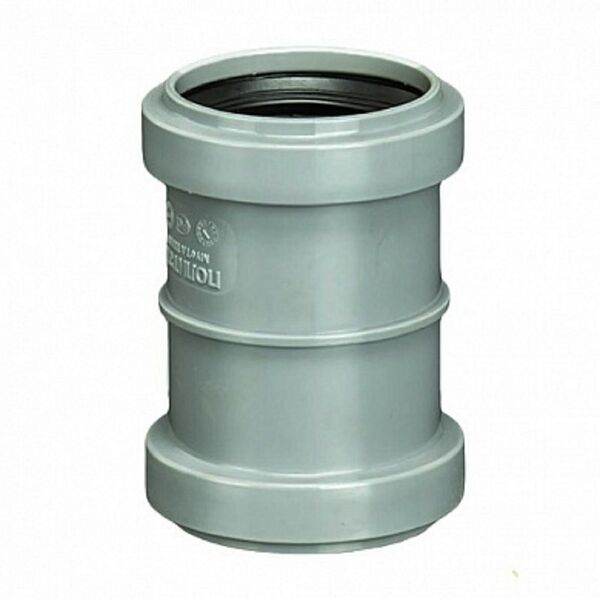 Муфта канализац. двухрастр. ПП д.40 Россия