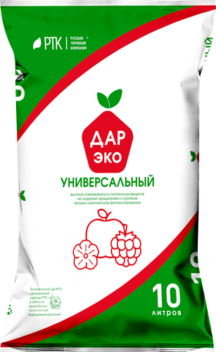 

Грунт почвенный ДАР-ЭКО Универсальный, 10л