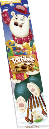

Конфеты Toffifee с лесным орехом в карамельной чашечке с кремовой нугой и шоколадом дизайн в ассортименте 3 x 125 г
