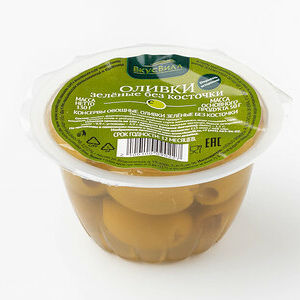 Оливки зеленые без косточки