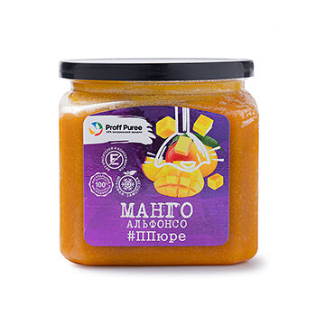 Пюре фруктовое замороженное PROFF PUREE Манго Альфонсо