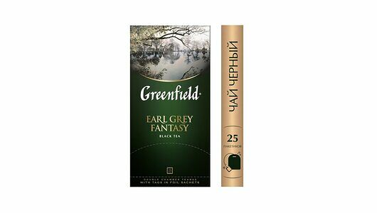 Чай чёрный Greenfield Earl Grey Fantasy 25 пак*2 г