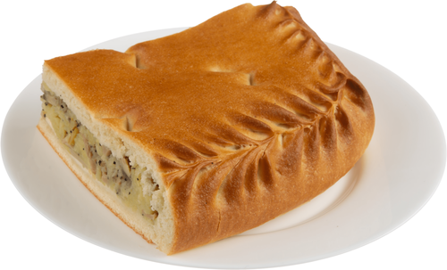 

П/ф Пирог картофельный с грибами и луком постный замороженный (сырье СП) вес до 500 г