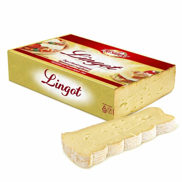 Сыр President Lingot с белой плесенью 60% БЗМЖ вес