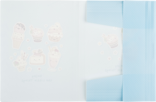 

Папка на резинке Meshu Lovely candy А4, в ассортименте