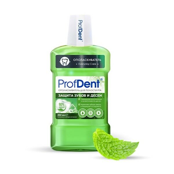 Ополаскиватель для рта ProfDent Защита зубов и десен 250 мл