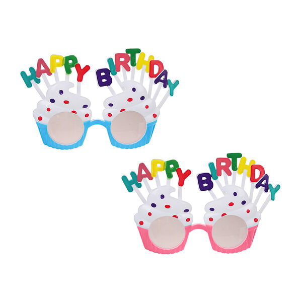 Капитан весельчак очки праздничные, пластик, 12х18см, 3 цвета