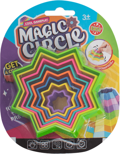 

Головоломка-многогранник Shantou Yisheng Звезда, цвет в ассортименте, 1 шт