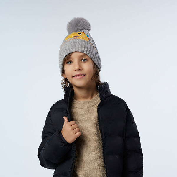 Galante шапка для мальчика, р-р 52-54, серая, сзмп-10