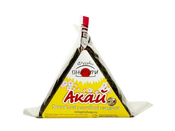 Закуски японской кухни ФУДЖИ Онигири Акай, 120 г